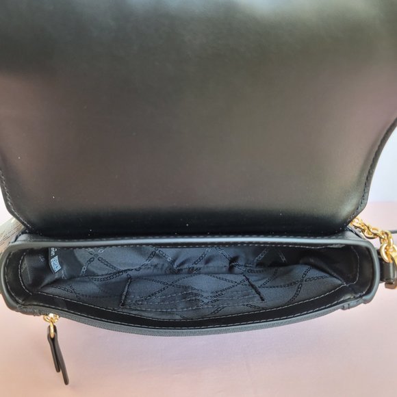 MICHAEL KORS Jet Set Charm Saffiano Leather MD Half Dome Chain Crossbody-🎈⭐$148 - Picture 14 of 16